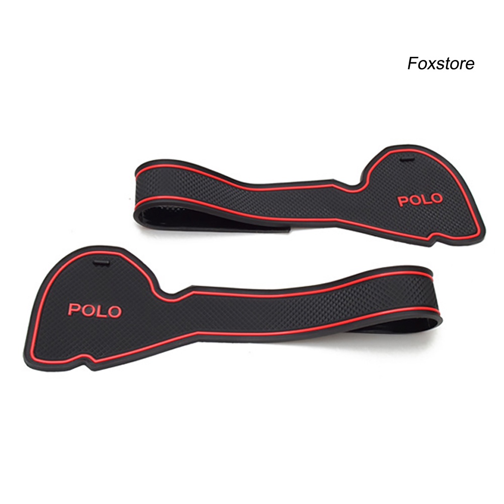 Set 9 tấm lót hộp tỳ tay chống trượt cho xe ô tô VW Polo 11-16