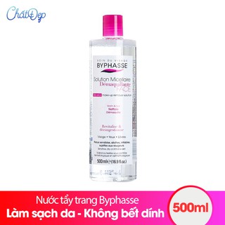 Nước tẩy trang ⚜️FREESHIP⚜️ Nước Tẩy trang Byphasse Solution Micellaire 500ml