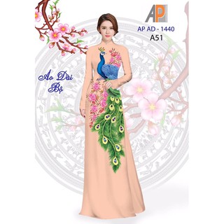vải áo dài con công