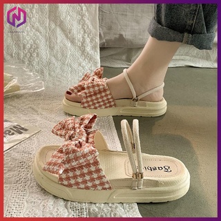 Giày sandal đế bệt thời trang nữ sành điệu
