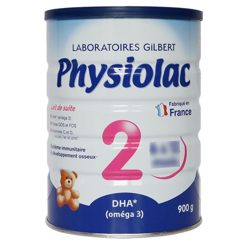 Sữa bột Physiolac DHA 1,2,3 900g