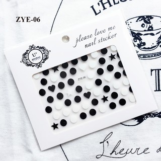 Hình dán móng 3D - 3D Nail Sticker (dán khô)