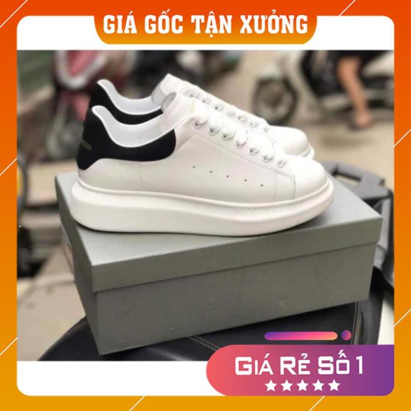 [Free ship ] Giày thể thao Nam/Nữ MCQ gót nhung đen