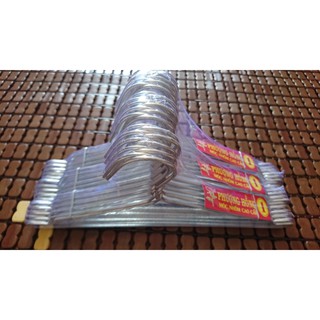 Móc Nhôm Phơi Quần Áo Cho Bé (10 Cái)