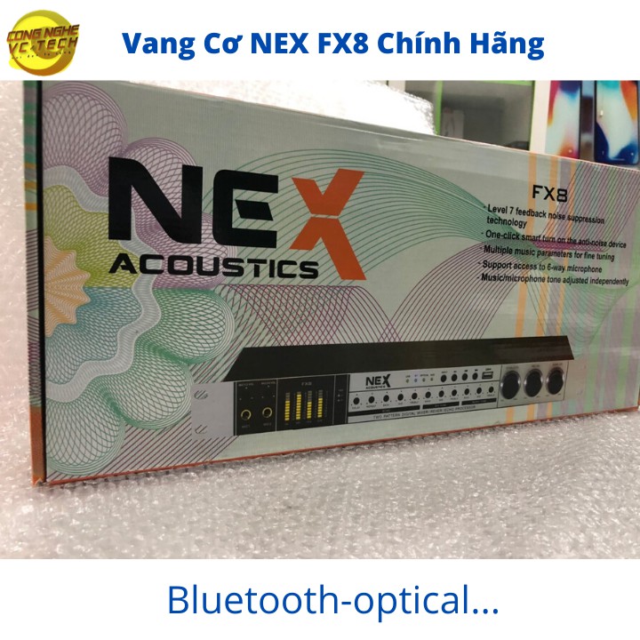 Vang Cơ Chống Hú NEX FX8-Hàng Chính Hãng 100%-Chống Hú Hoàn Hảo, Phiên Bản Mới Nhất 2020