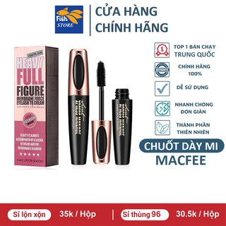 (Có Bán Sỉ) Chuốt mi dày và dài Macfee 4D Heavy Full Figure Nội Địa Trung Rich Mascara