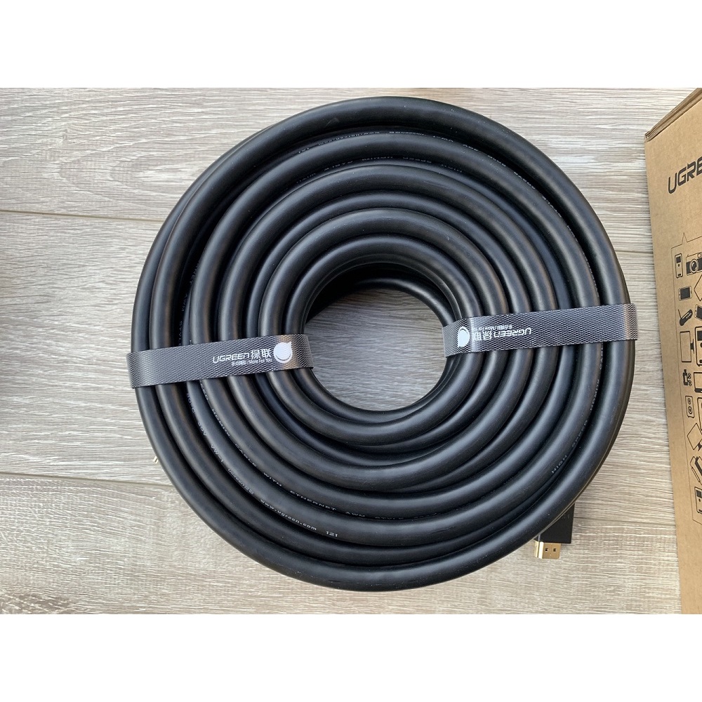 Cáp HDMI dài 20m UGREEN 10112 - Hàng chính hãng bảo hành 18 tháng