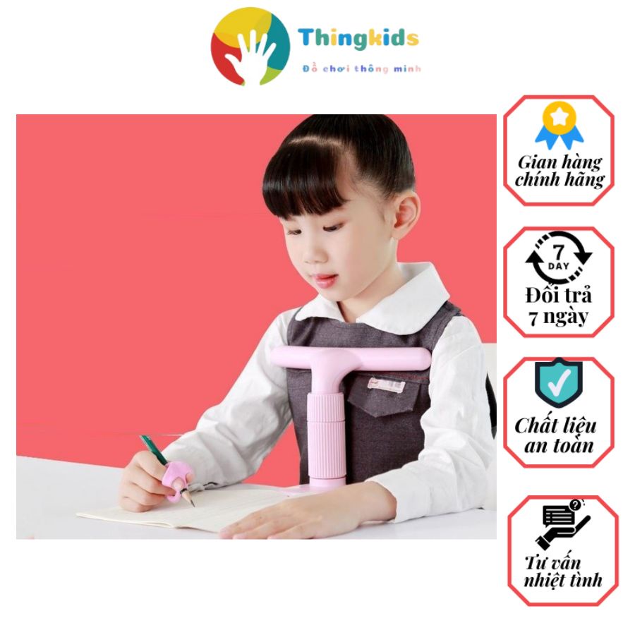 Giá đỡ ngực kẹp bàn chống cận thị, chống gù lưng cho bé học bài