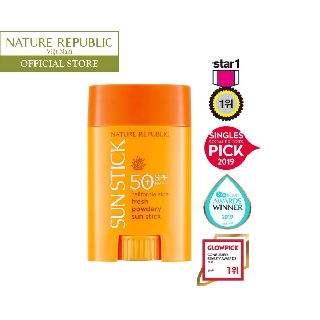 Kem chống nắng dạng sáp lăn NATURE REPUBLIC California Aloe Fresh Powdery Sun Stick SPF50+ PA++++ 22g