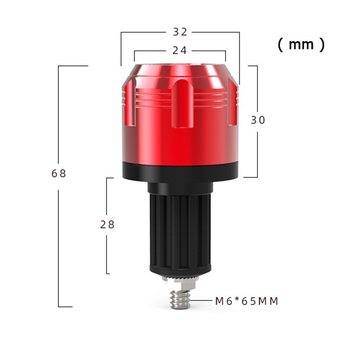 Gù Tay Lái Nhôm CNC Moto [ 1 đôi ]