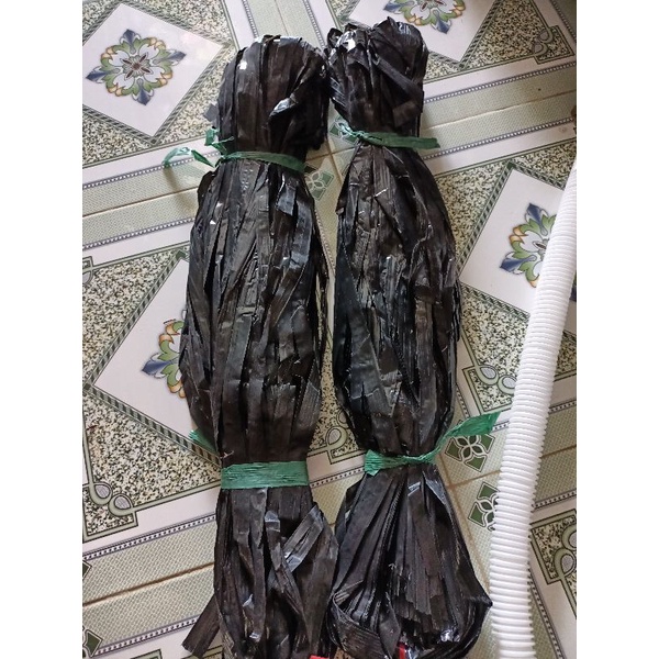 1 bó dây nilong đen bản lớn (bó 230g)