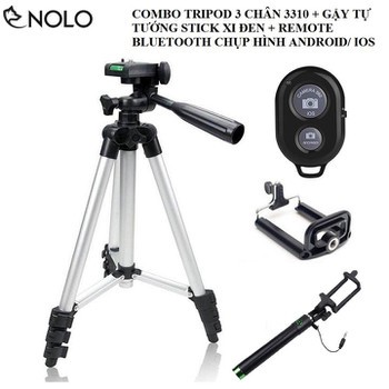 Combo Tự Sướng gồm Tripod TF3110 Và Gậy Kèm Remote bluietooth