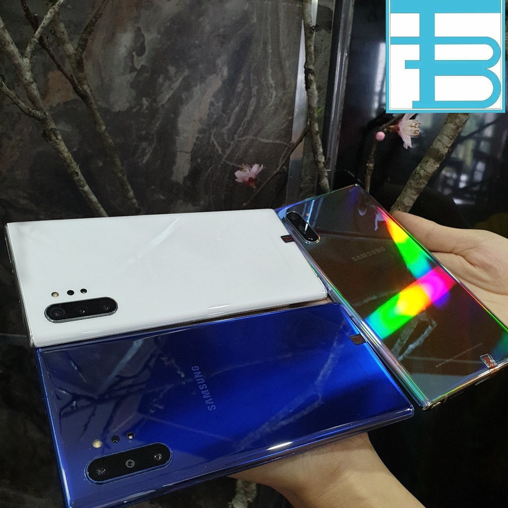 Điện Thoại Samsung Galaxy Note 10plus bản Hàn 2 sim 5G đủ màu ram12GB bộ nhớ 256GB