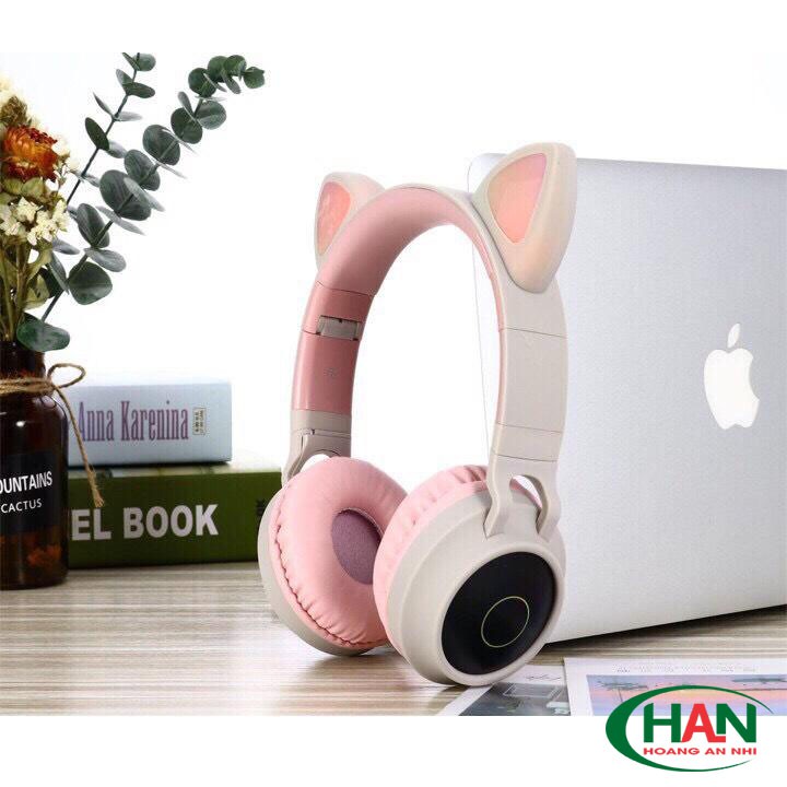 Tai nghe Bluetooth tai Mèo Âm thanh sống động - Tai nghe bluetooth Cat Ear BT028C | BigBuy360 - bigbuy360.vn