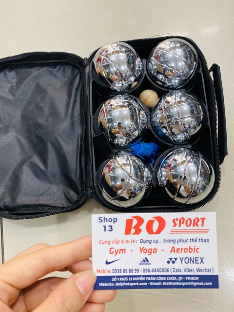 Bi Sắt( Petanque) Bộ 6 quả