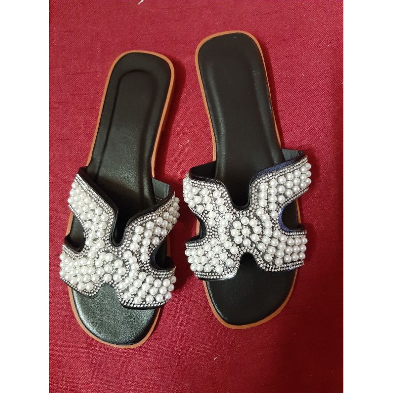Dép H đính ngọc sz 35-41