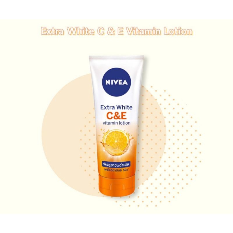 Sữa dưỡng thể dưỡng trắng Nivea Extra White C&E Vitamin Lotion 180ml