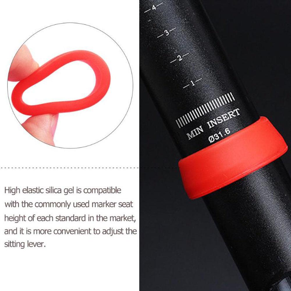 1 Vòng Đệm Cao Su Silicon Bảo Vệ Yên Xe Đạp