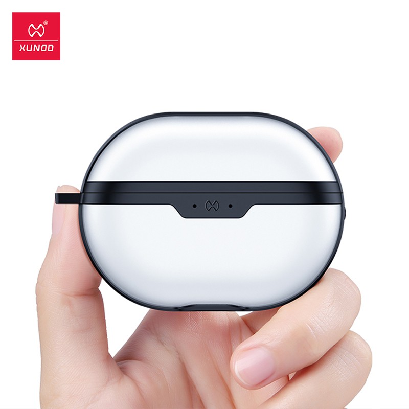 Vỏ bọc bảo vệ hộp đựng tai nghe chống sốc trong suốt có móc khóa dành cho Huawei Freebuds 3 Pro /  Freebuds 4