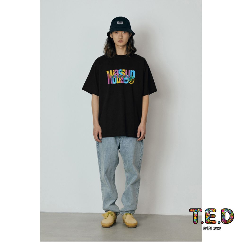 Áo Thun Unisex Wassup House 100% Cotton 250gsm Local Brand T.E.D Chính Hãng
