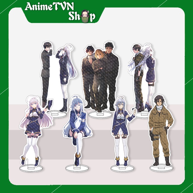 Tượng Mica Standee anime/manga 86 (EIGHTY-SIX) - Nhựa Cứng Acrylic In nhiều chi tiết sắc nét