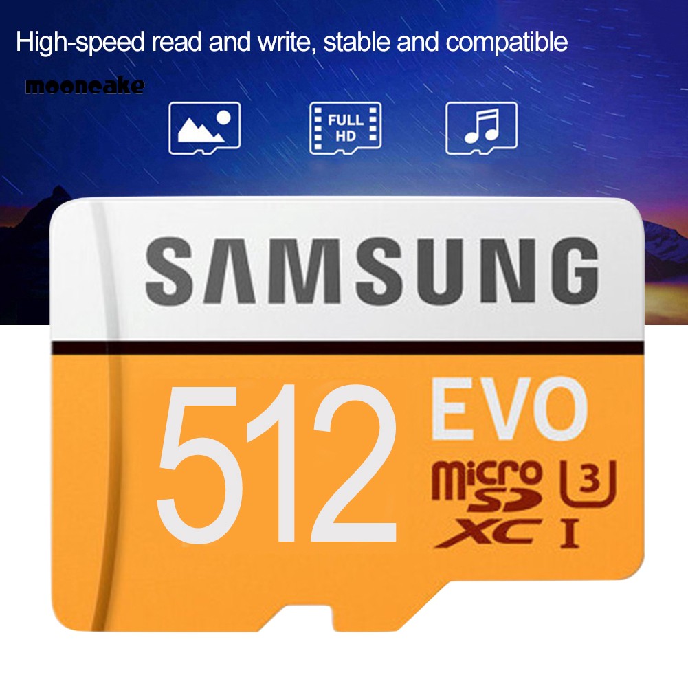Thẻ Nhớ Micro Kỹ Thuật Số Moon Samsung Evo 1t 512gb