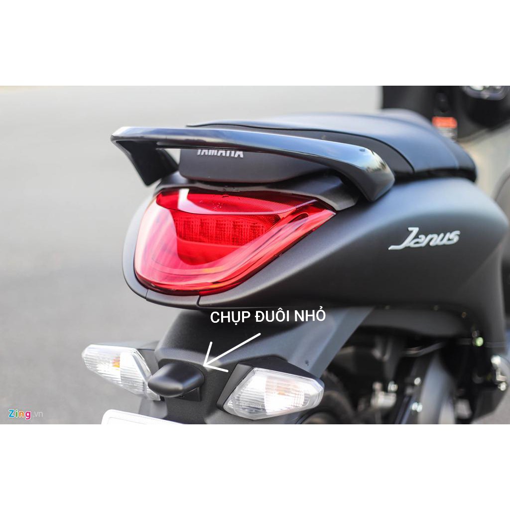 Chụp đuôi exciter, janus, nvx sơn carbon crom