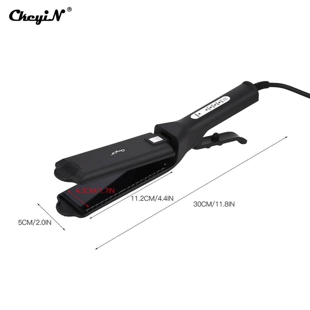 Máy duỗi tóc CKEYIN HS432 4 mức nhiệt dùng tạo kiểu tóc cho salon DIY