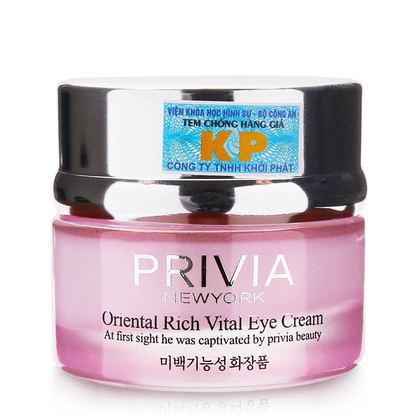 Kem dưỡng chống nhăn vùng mắt Privia Oriental Rich Vital Eye Cream 20ml