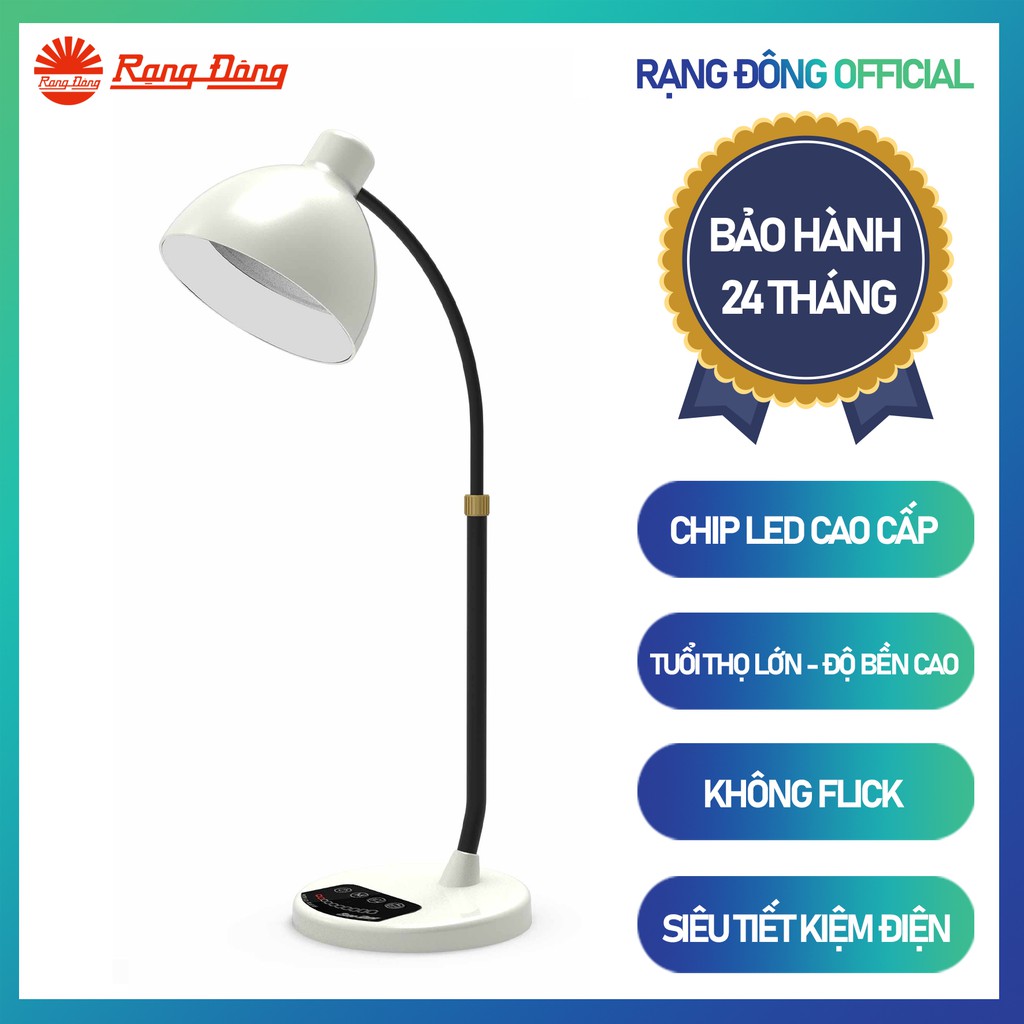 Đèn bàn LED đổi màu Rạng Đông Model: RD-RL-68.WF