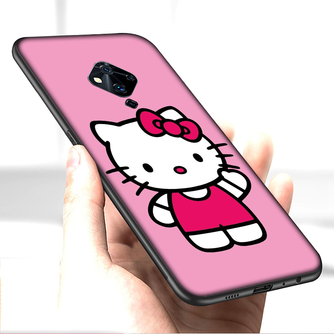 Samsung Galaxy S21 Ultra S8 Plus F62 M62 A2 A32 A52 A72 S21+ S8+ S21Plus Casing Soft Silicone cute Hello Kitty Cartoon Phone Case