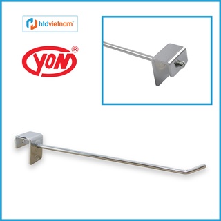 Móc treo phụ kiện đơn cài thanh hộp inox 15x30cm