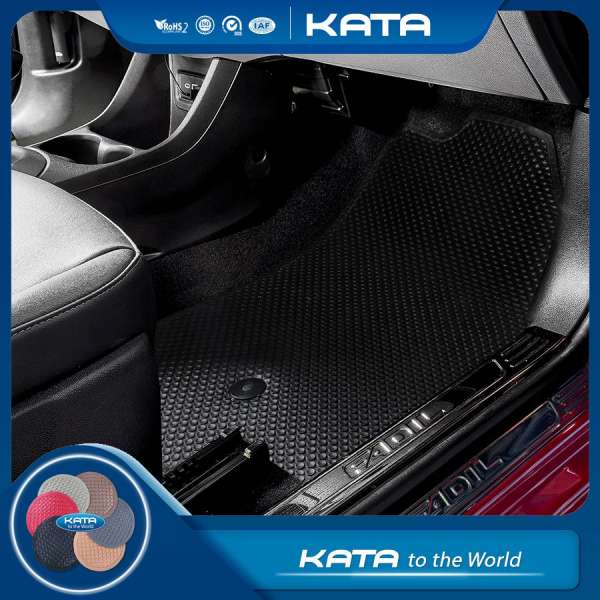 Thảm lót sàn ô tô KATA cho xe Vinfast Fadil  -Phiên Bản PRO - Không ẩm mốc, Không thấm nước, Không mùi