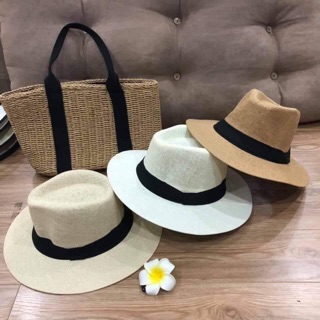Mũ phớt cói cao cấp