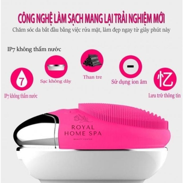 [BH 01 Năm] Máy Rửa Mặt Đa năng Mini, Massage Sạch Sâu, Hấp Thu Dưỡng Chất, Hiệu Quả Cao Chính Hãng MCMELLCAO | BigBuy360 - bigbuy360.vn