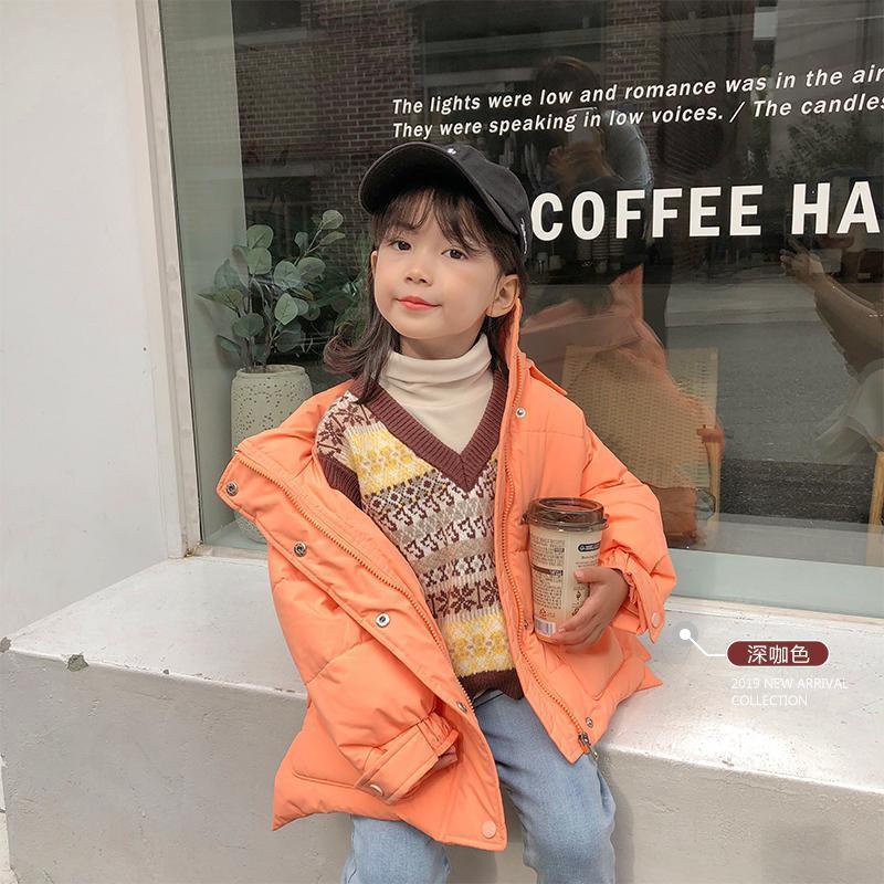 Áo Sweater Dệt Kim Cổ Chữ V Phong Cách Hàn Quốc Thời Trang Mùa Đông Mẫu Mới 2023 Cho Bé