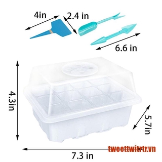 Khay Gieo Hạt 10 Ô (12 Ô) Độ Ẩm)