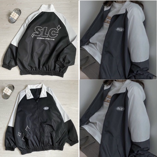 Áo khoác nam nữ siêu đẹp form rộng với chất dù 2 lớp dày dặn sản phẩm tốt hàng cao cấp Bc421