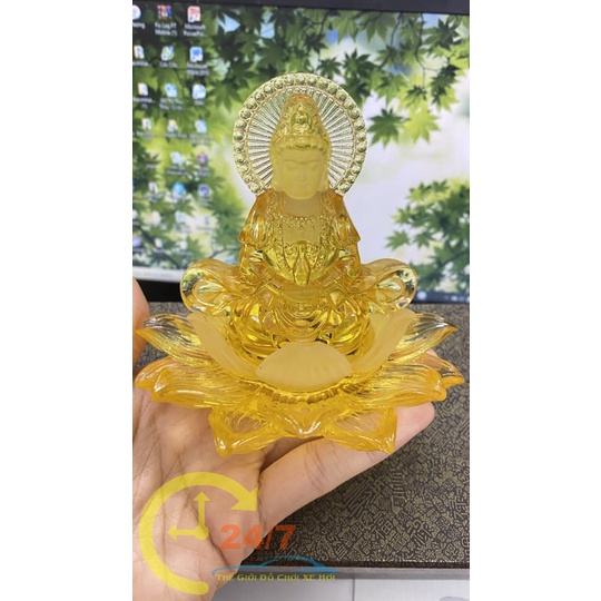 Tượng Phật Bà Quan Âm  Đá Ngọc Lưu Ly 890k