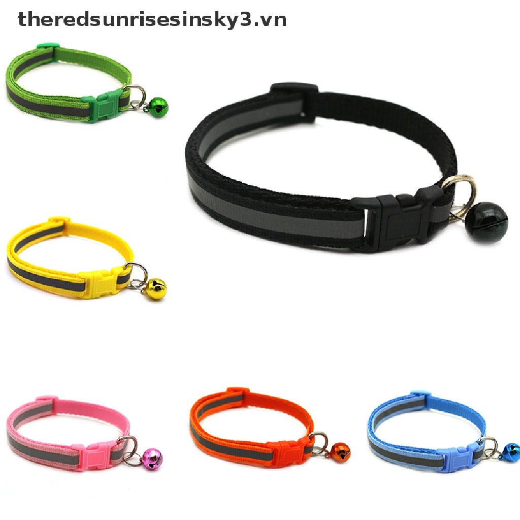 Thẻ Đeo Cổ Bằng Nilon Phản Quang Cá Tính Cho Thú Cưng