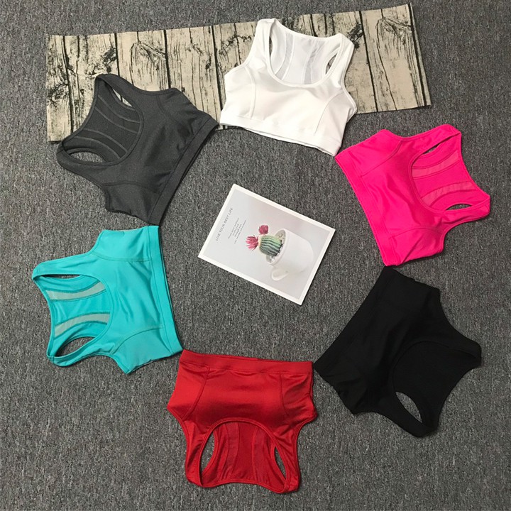 Áo Bra ❤️ FREESHIP ❤️ Áo Bra Phối Lưới Tập Gym Yoga