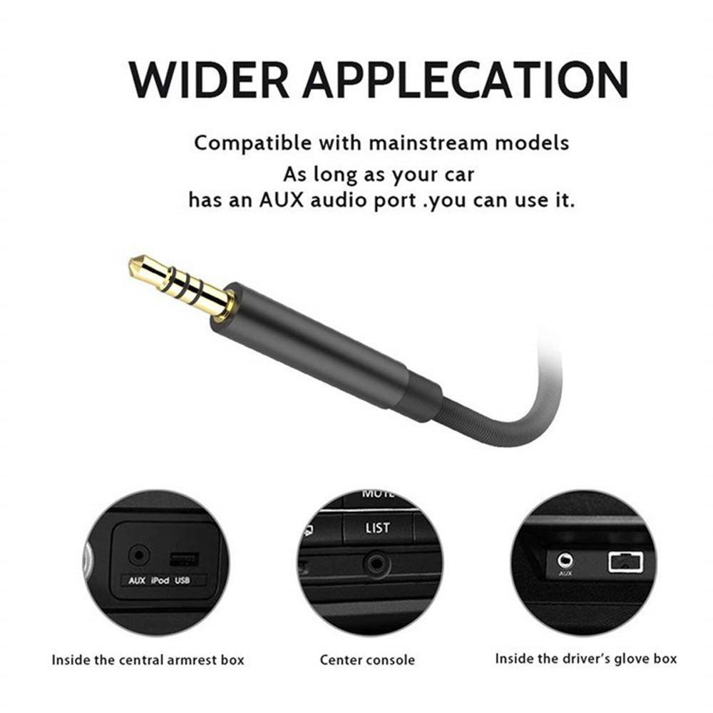 Cáp Chuyển Đổi Âm Thanh Type C Sang 3.5mm Aux Chuyên Dụng Cho Điện Thoại Di Động / Loa Xe Hơi