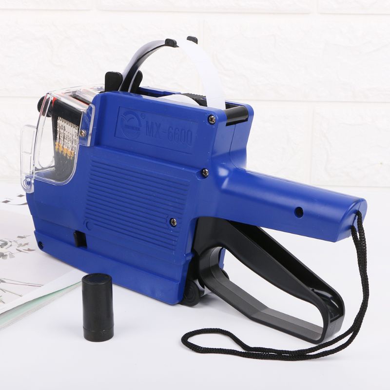 Cuộn 10 Thẻ Ghi Giá Cả Hai Đường 2 Dòng MX-6600 + Dụng Cụ Hiển Thị Mực