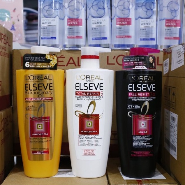 Dầu Gội LOreal Paris - L'Oréal Paris Elseve Extraordinary Oil Ultra Nourishing Shampoo Tinh Dầu Hoa Tự Nhiên Mượt Tóc