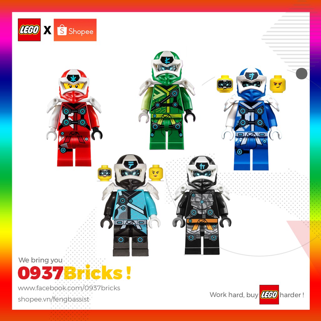 RẺ VÔ ĐỊCH ] Đồ chơi Lắp Ráp LEGO Nhân vật Digi Ninjago season 12