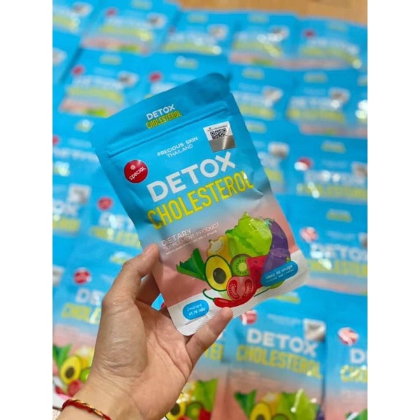 Detox cholesterol giấm táo - Thái Lan