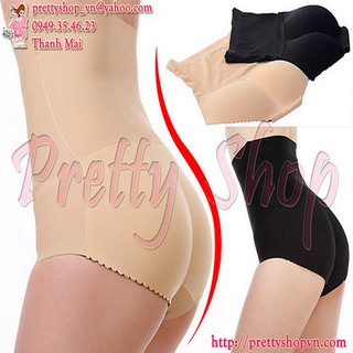 Quần độn mông su đúc QD007 kết hợp gen bụng lưng cao 2in1