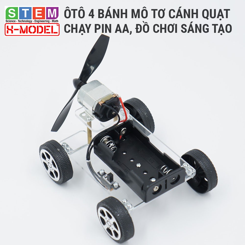 Đồ chơi mô hình, lắp ráp sáng tạo STEM Xe ô tô đồ chơi nhựa 4 bánh cho bé  XMODEL ST5 Đồ chơi tự làm DIY|Giáo dục STEAM