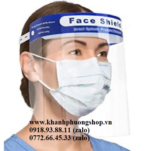 kính chống giọt bắn face shield - kính chống giọt bắn