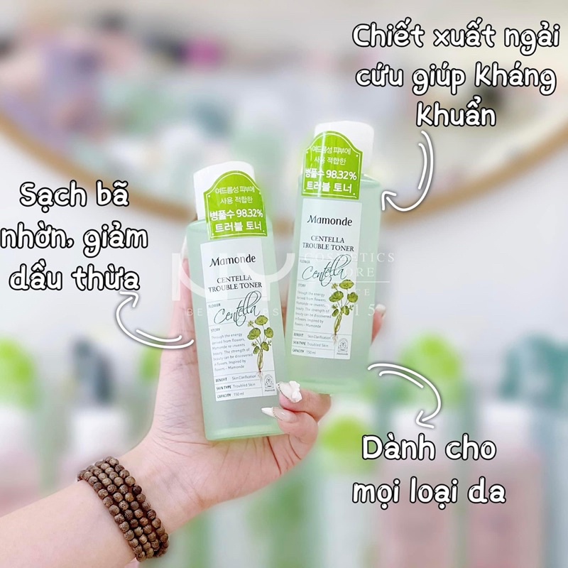 Toner MAMONDE RAU MÁ 250ml và 150ml